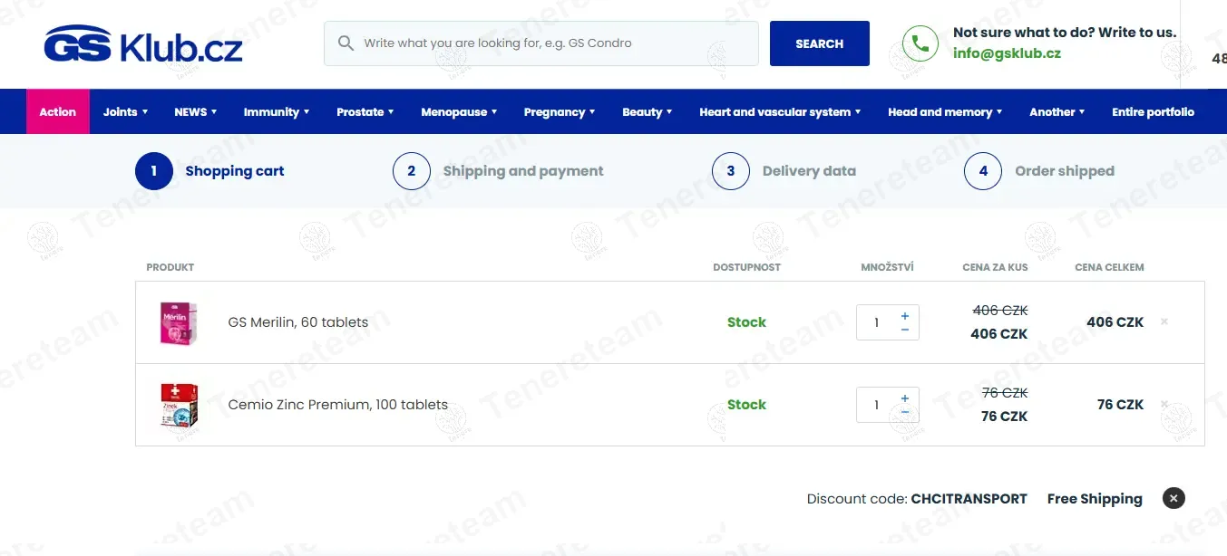 Gsklub CZ coupon code: Sale off with CHCITRANSPORT. Tested and valid as 1 year ago.