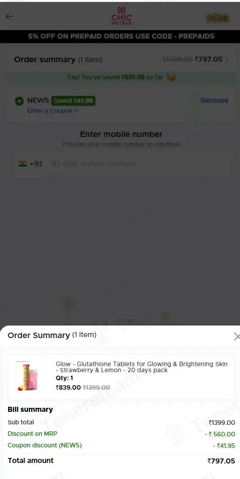 50% OFF Chicnutrix Coupon Codes - May 2026 Promo Codes