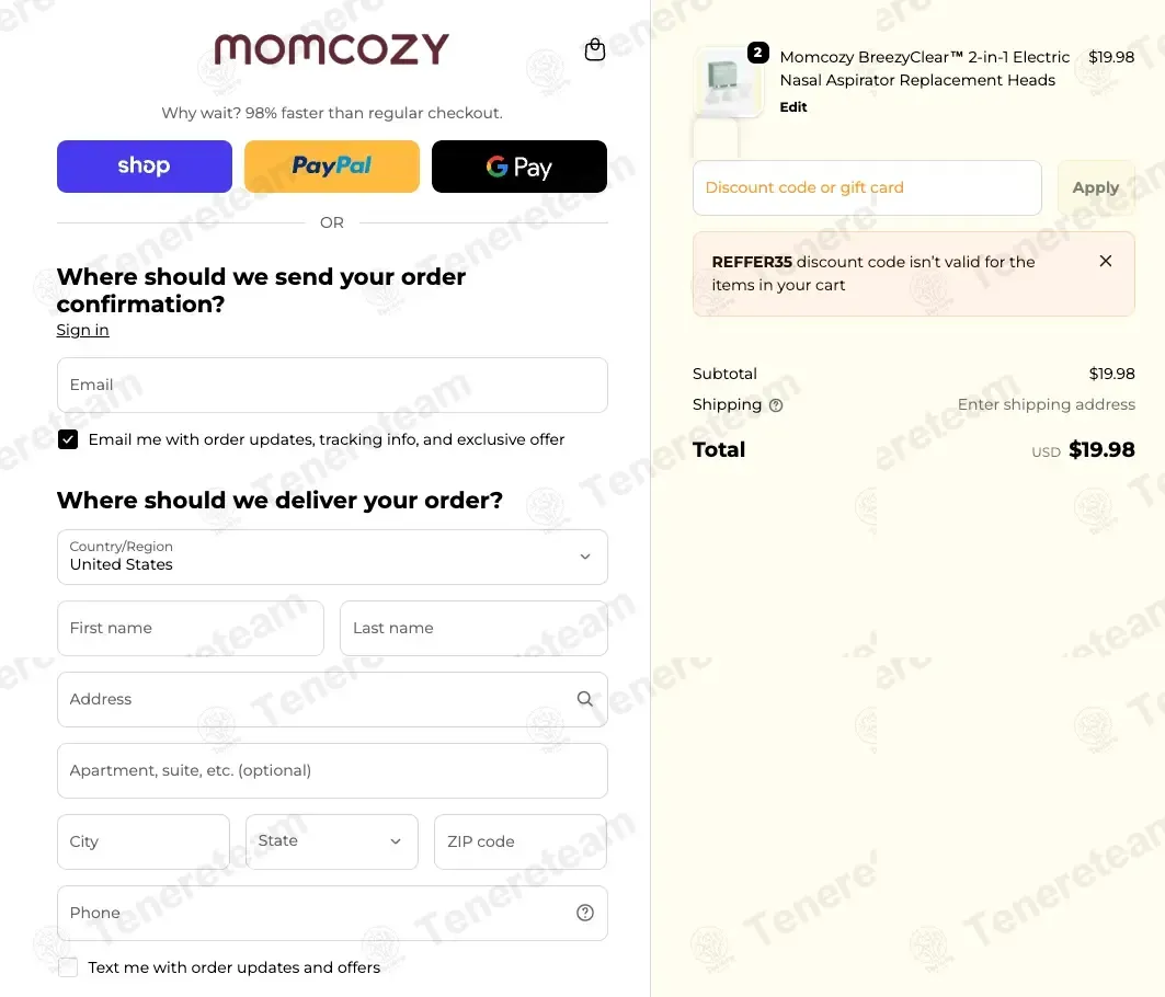 Momcozy coupon code re-checked and confirmed working at checkout