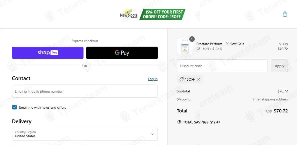 New Roots Herbal coupon code: 15% off with 15OFF. Tested and valid as 1 year ago.