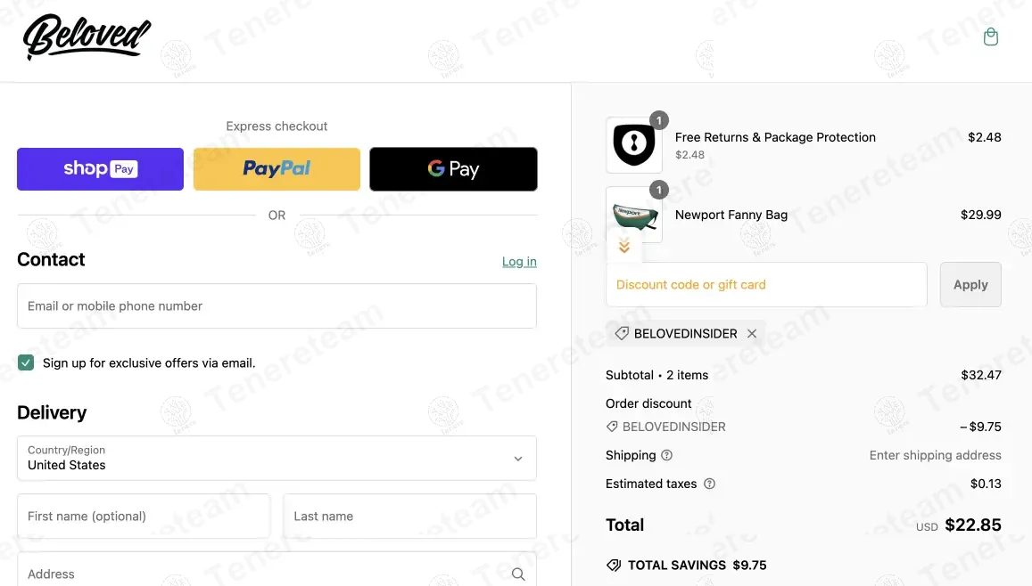 Beloved Shirts coupon code: 30% off with BELOVEDINSIDER. Tested and valid as 1 year ago.