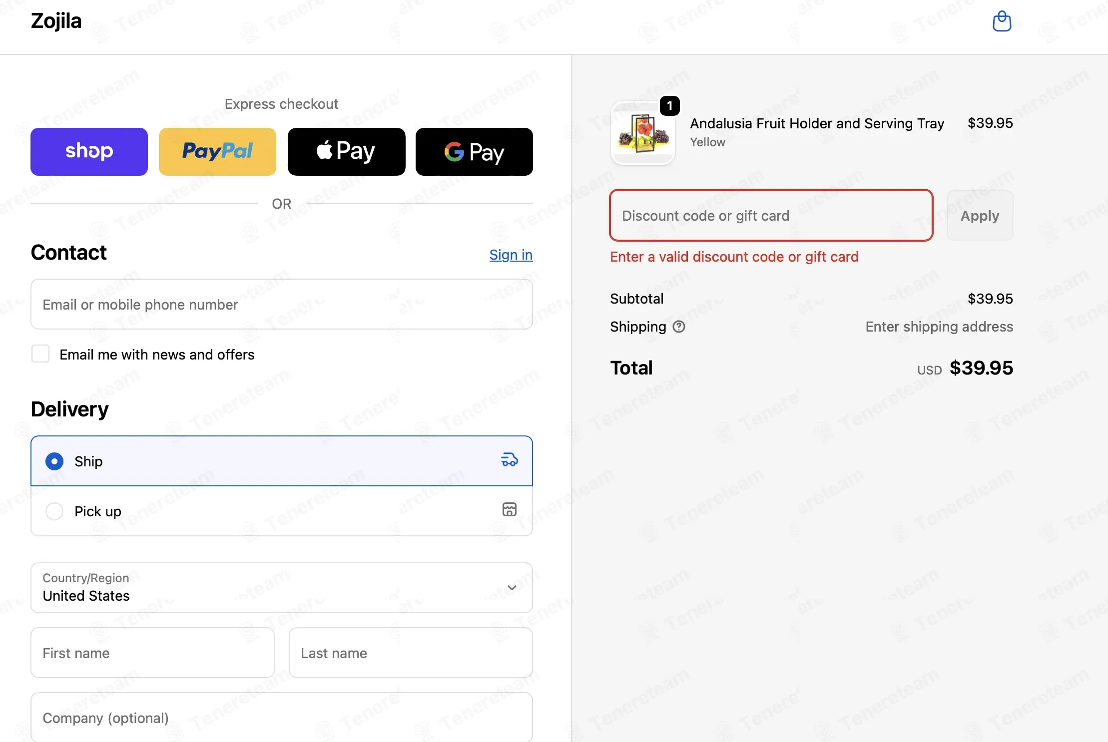 Zojila coupon code: 10% off with ZOJDSC10. Tested and valid as 2 months ago.