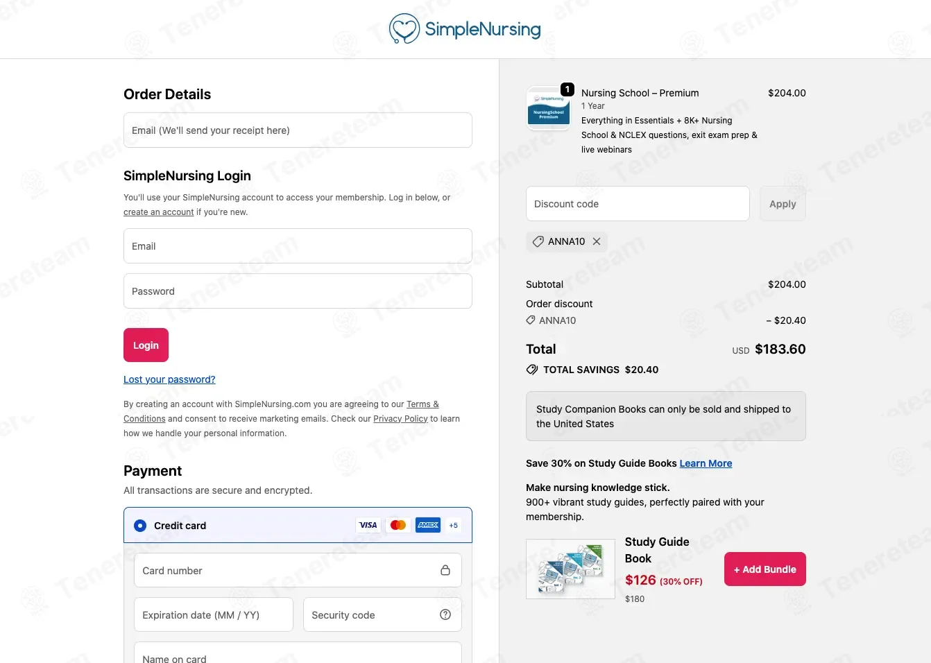 Simple Nursing coupon code: 10% off with ANNA10. Tested and valid as 1 week ago.