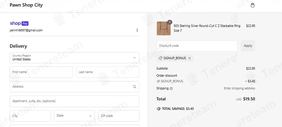 Pawn Shop City coupon code: 15% off with SignUP_Bonus. Tested and valid as 1 year ago.