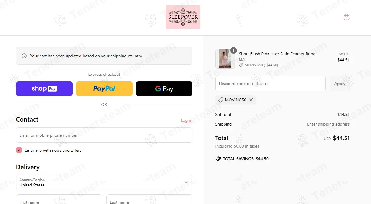 The Sleepover Club coupon code: 50% off with MOVING50. Tested and valid as 1 year ago.
