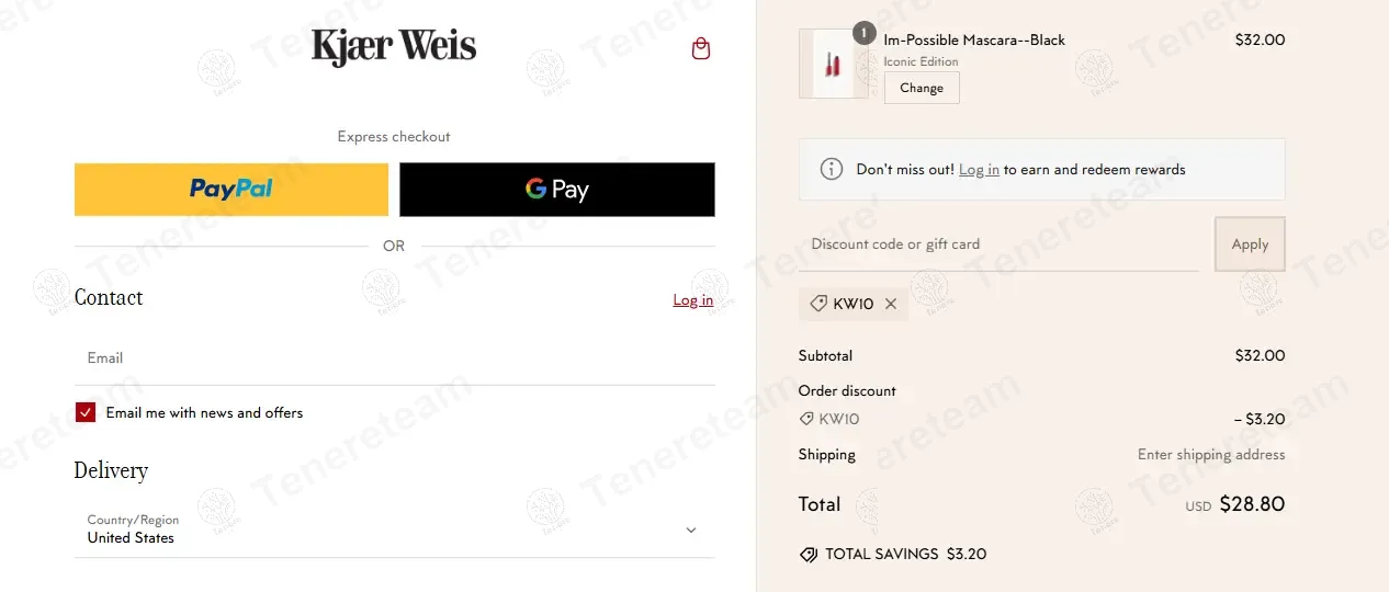 Kjaer Weis coupon code: 10% off with KW10. Tested and valid as 1 year ago.