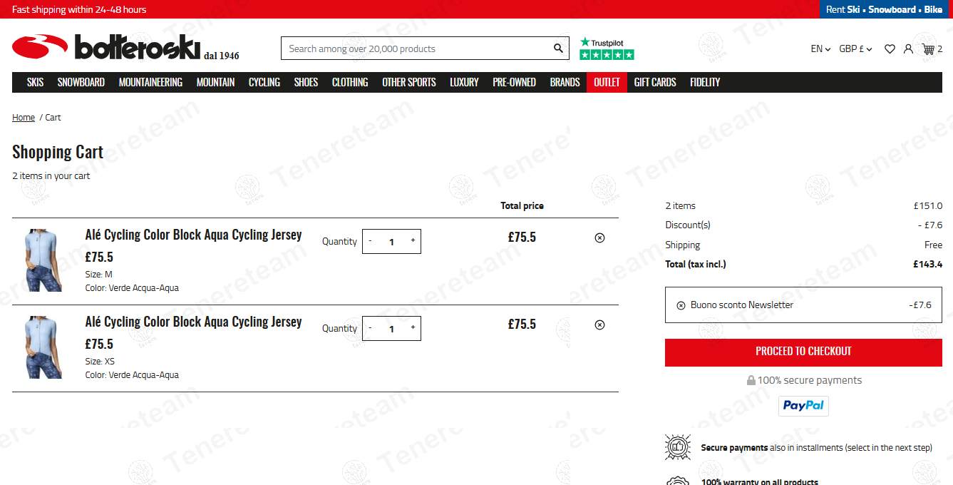 Botteroski coupon code: 5% off with FS7PYXZH. Tested and valid as 1 year ago.