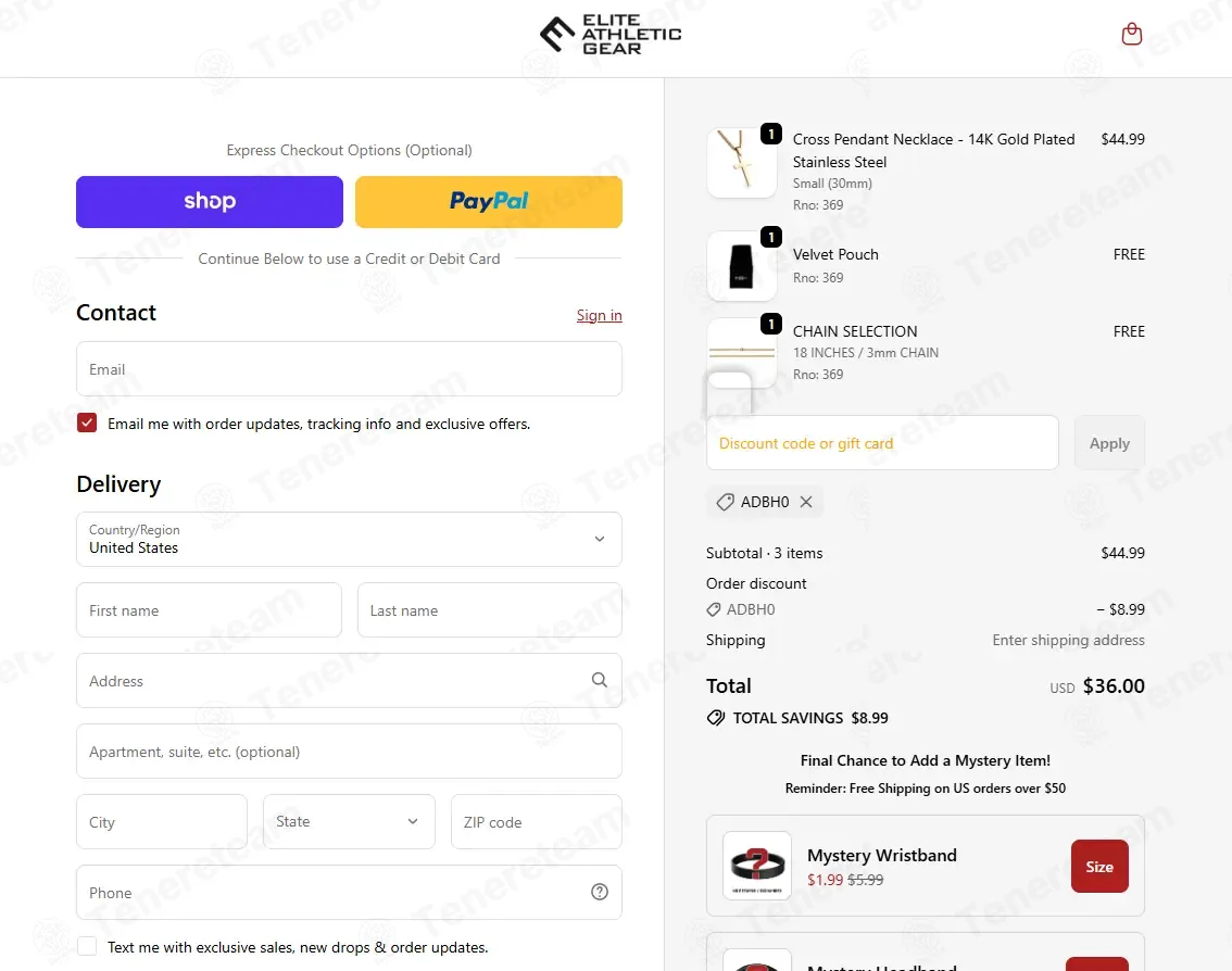 Elite Athletic Gear coupon code: 20% off with ADBH0. Tested and valid as 3 months ago.