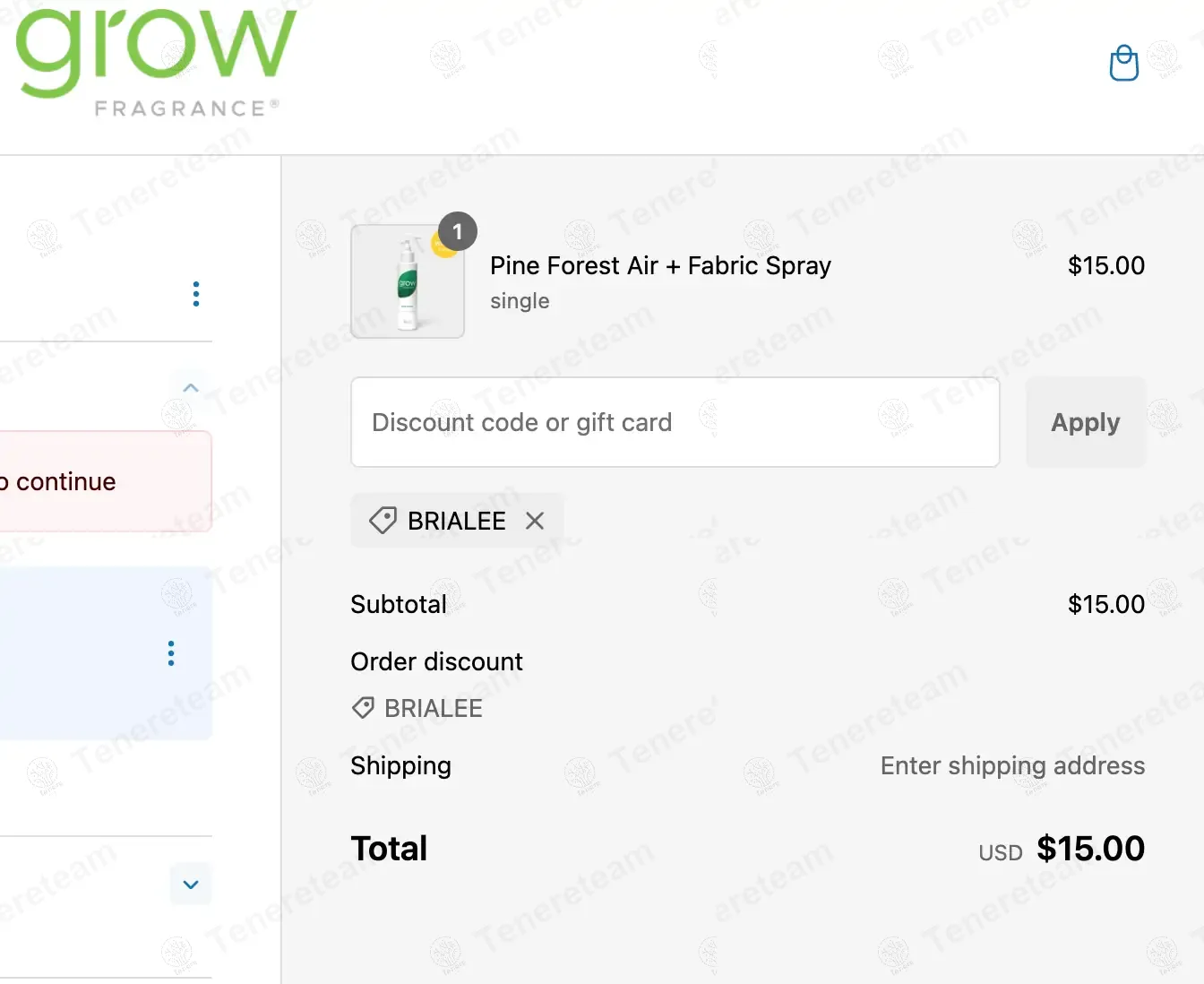 Grow Fragrance coupon code: Sale off with BRIALEE. Tested and valid as 1 year ago.