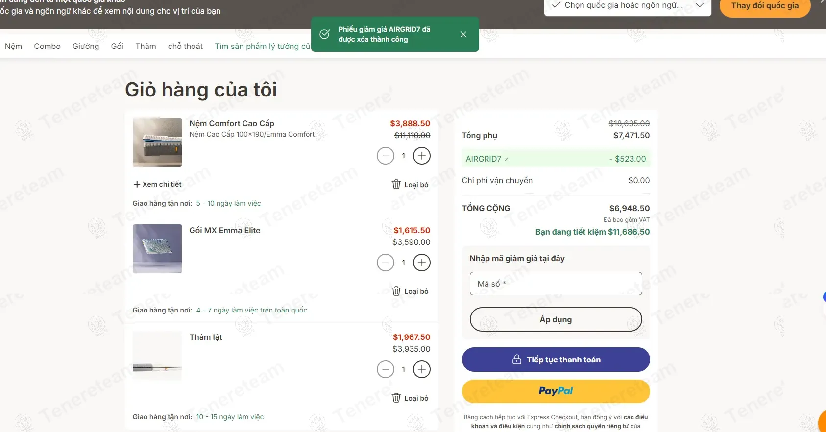 Emma Colchón MX coupon code: 7% off with AIRGRID7. Tested and valid as 1 year ago.