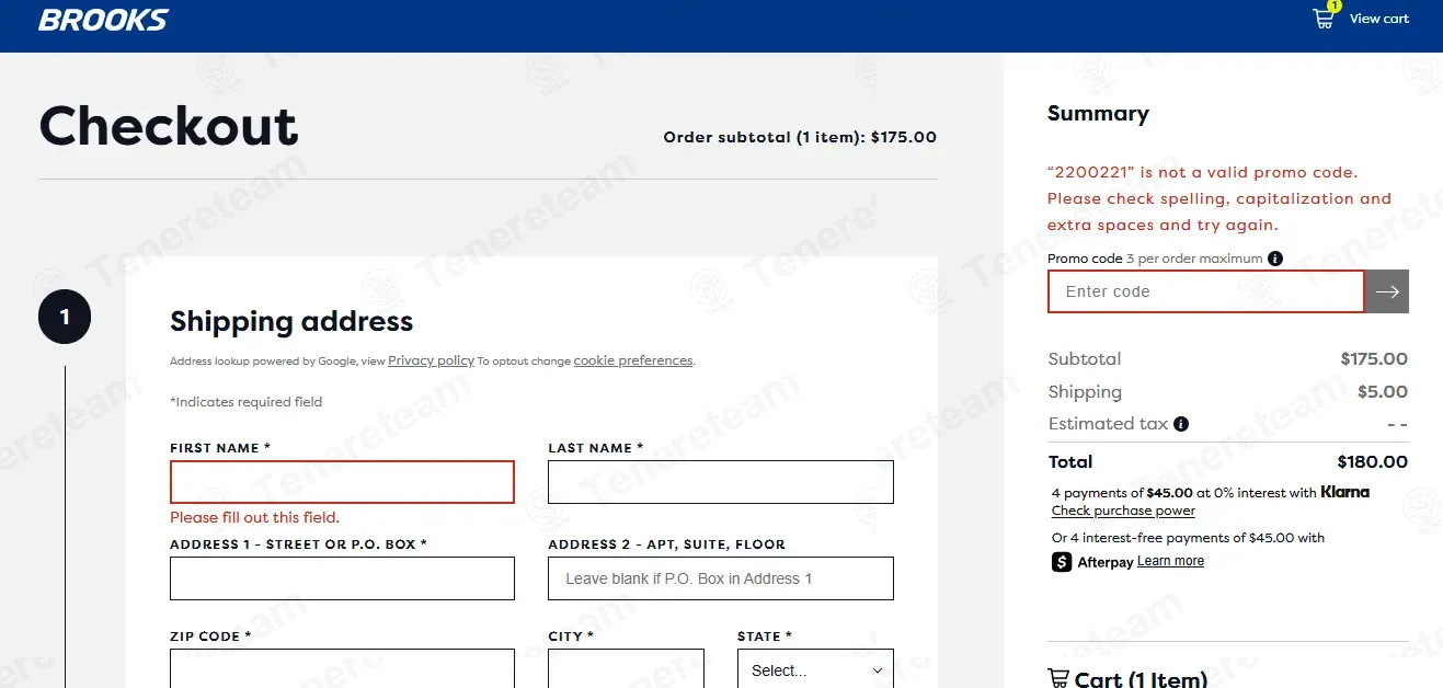 Brooks Running coupon code: 36% off with 2200221. Tested and valid as 2 months ago.
