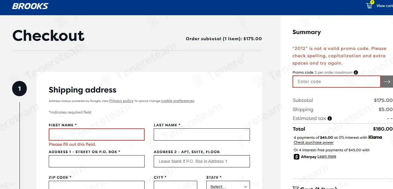 Brooks Running coupon code: Sale off with 2012. Tested and valid as 2 months ago.
