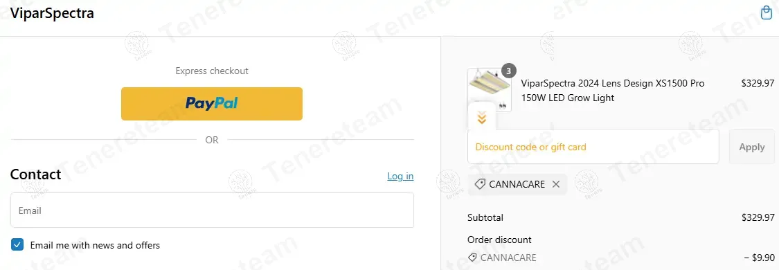 ViparSpectra apply coupon code