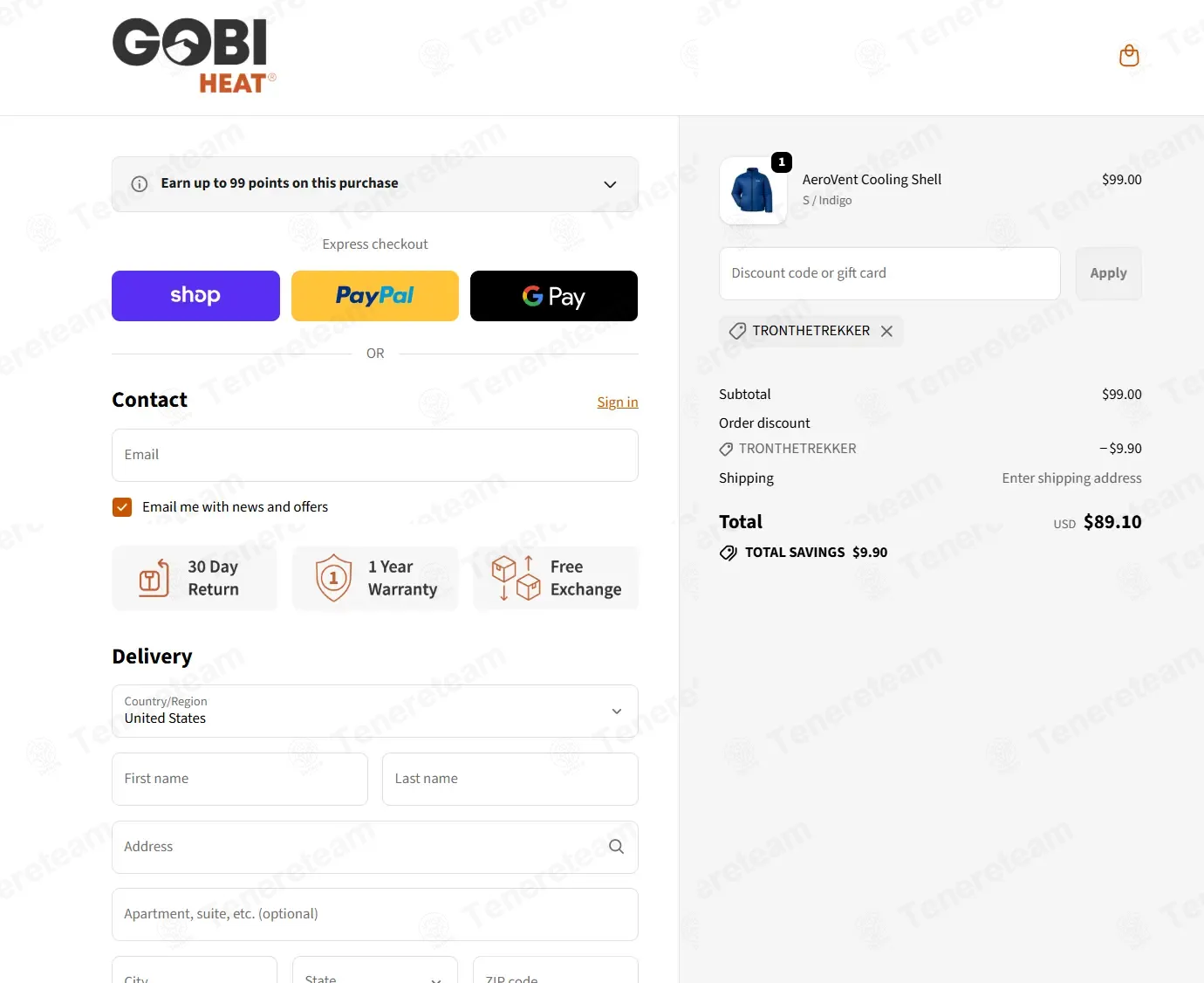 Gobi Heat coupon code: 10% off with TRONTHETREKKER. Tested and valid as 3 weeks ago.