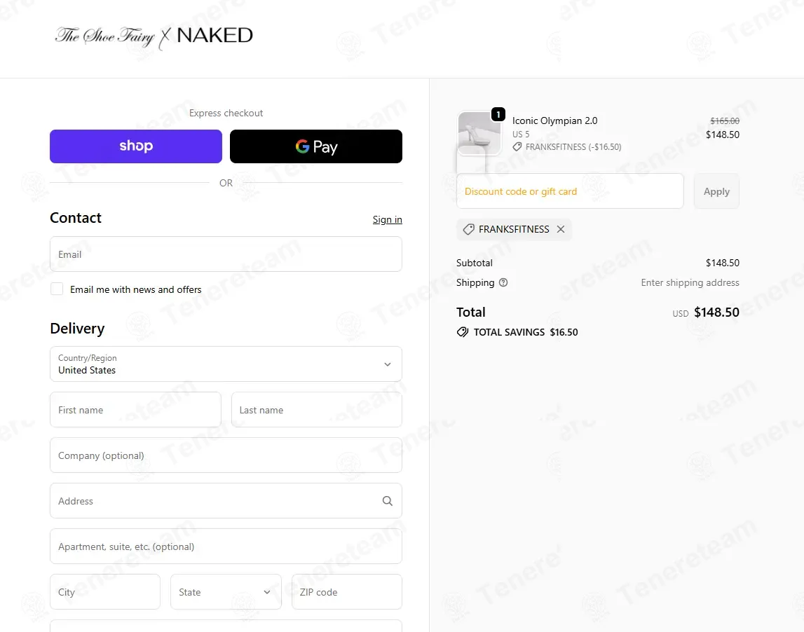The Shoe Fairy coupon code: 10% off with FRANKSFITNESS. Tested and valid as 1 month ago.