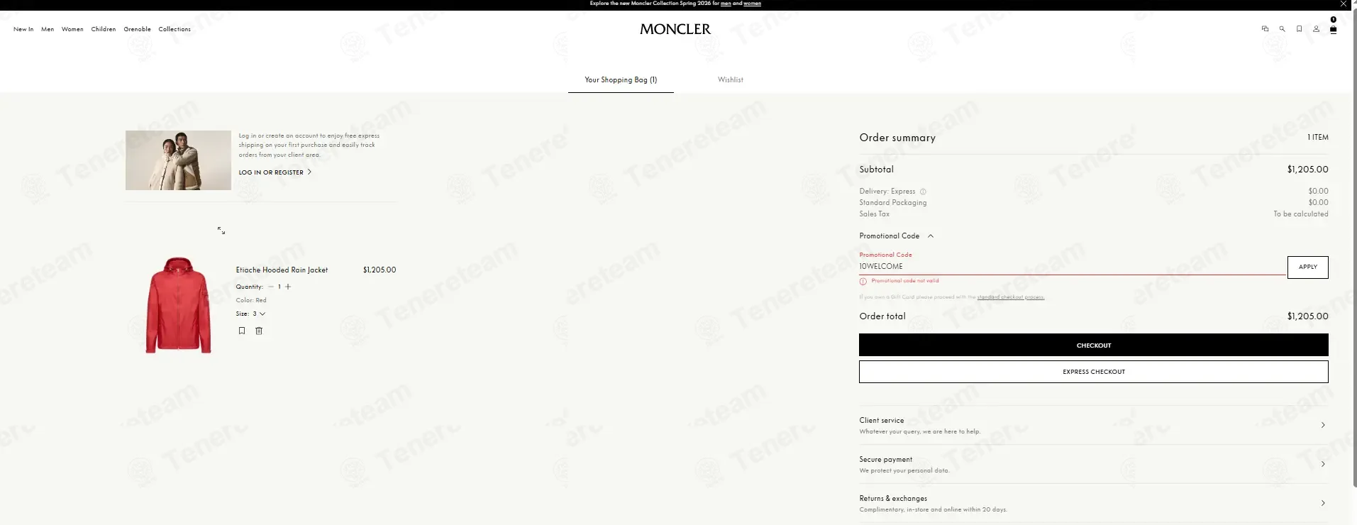 Moncler coupon code: 10% off with 10WELCOME. Tested and valid as 3 months ago.