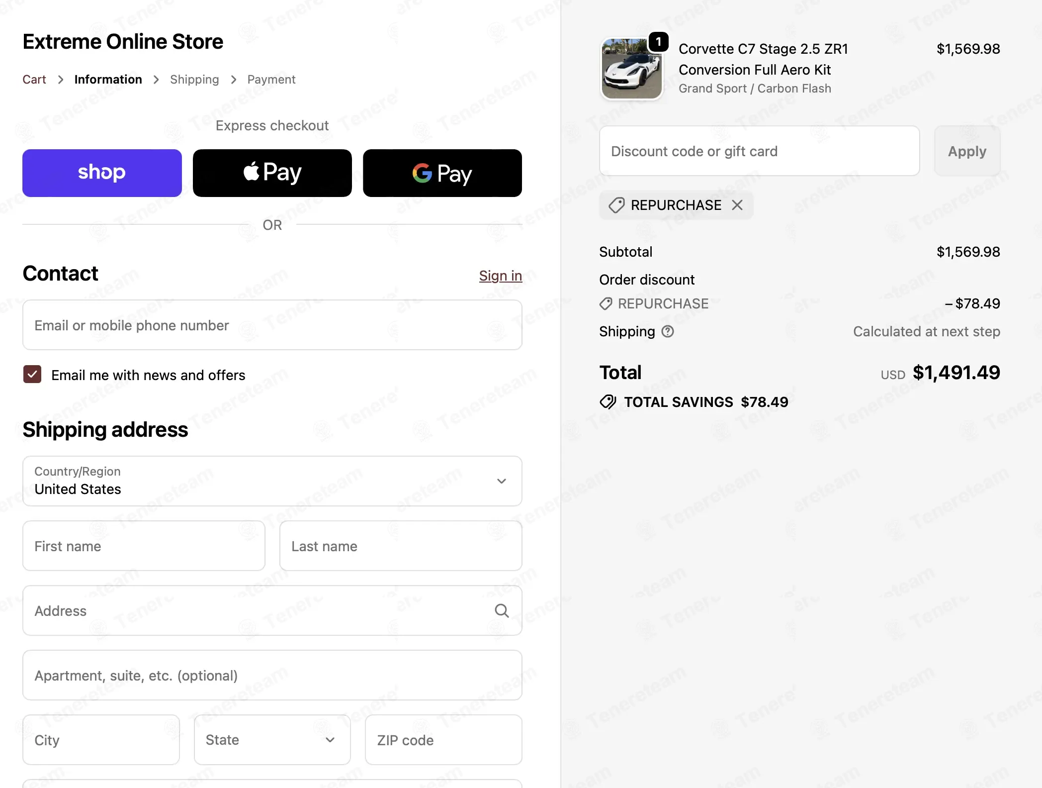 Extreme Online Store coupon code: 5% off with REPURCHASE. Tested and valid as 3 months ago.