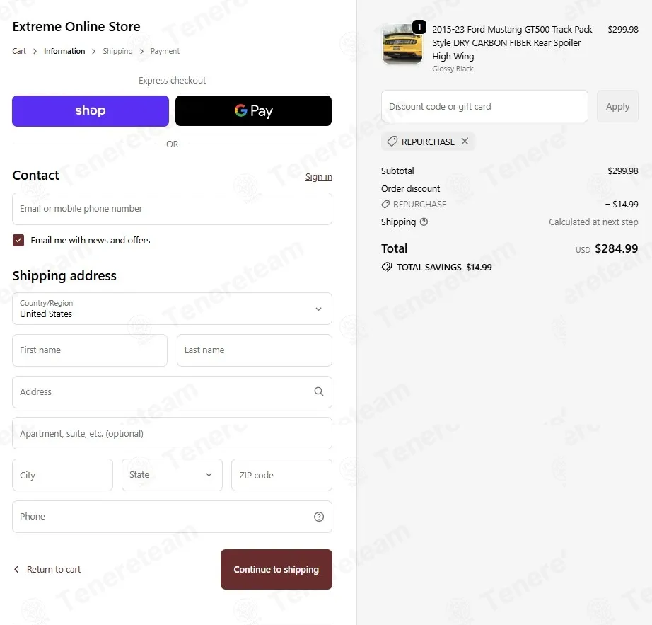 Extreme Online Store coupon code: 5% off with REPURCHASE. Tested and valid as 3 months ago.