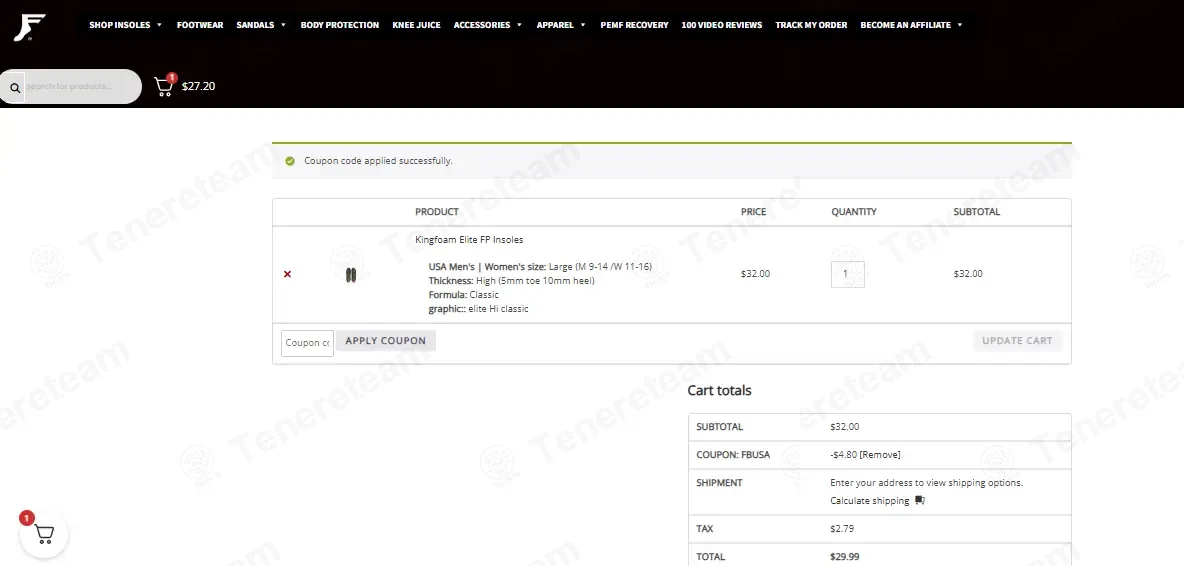 FP Footwear coupon code: 15% off with fbusa. Tested and valid as 2 weeks ago.