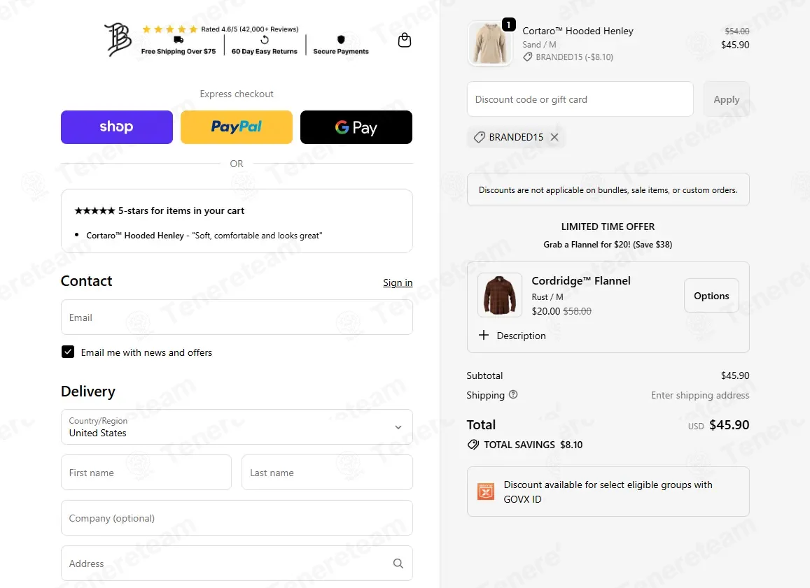 Branded Bills coupon code: 15% off with BRANDED15. Tested and valid as 1 month ago.