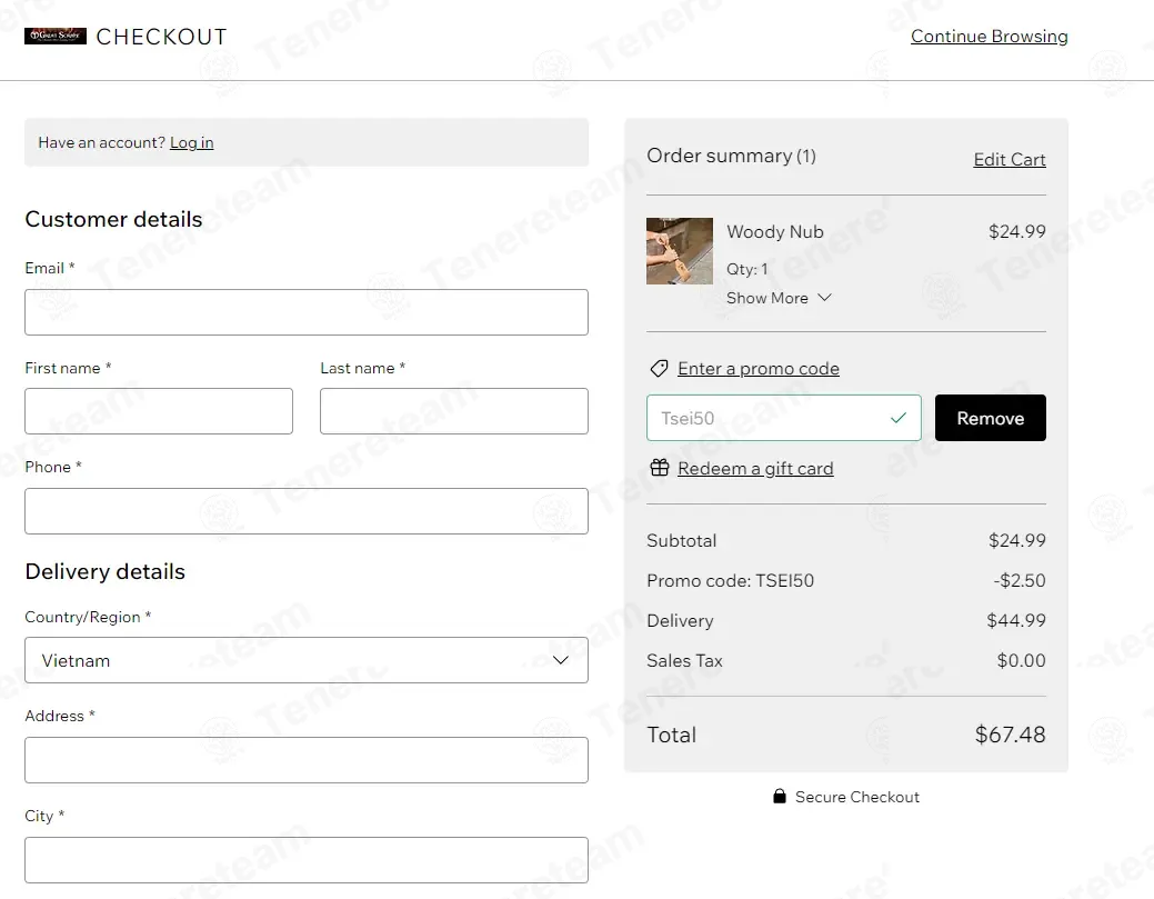 The Great Scrape coupon code: 10% off with TSEI50. Tested and valid as 1 month ago.