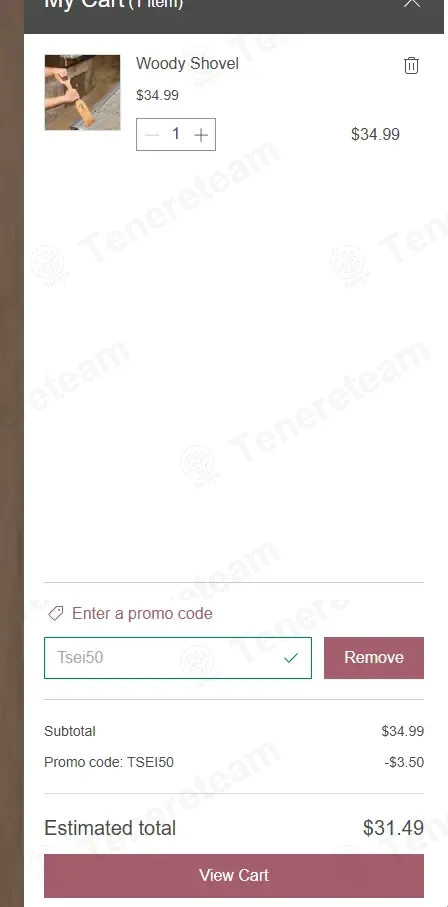 The Great Scrape coupon code: 10% off with TSEI50. Tested and valid as 1 month ago.