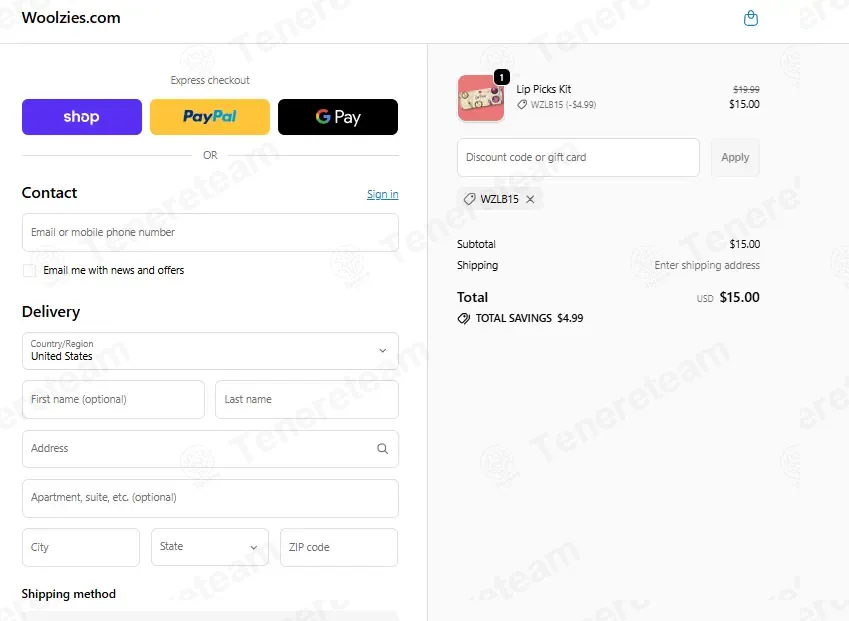 Woolzies coupon code: 25% off with WZLB15. Tested and valid as 1 month ago.