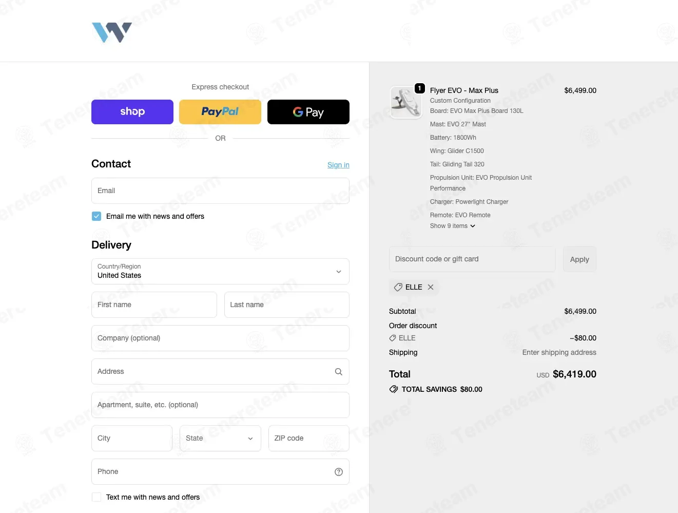 Waydoo coupon code: $80 off with ELLE. Tested and valid as 3 days ago.