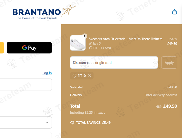 Brantano coupon code: 10% off with FIT10. Tested and valid as 1 year ago.