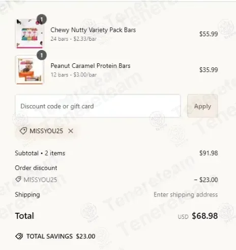 Love Good Fats coupon code: 25% off with MISSYOU25. Tested and valid as 2 months ago.