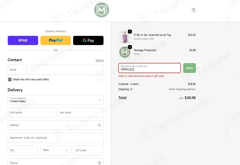 Mediclo coupon code: 15% off with SPARKLES_. Tested and valid as 1 month ago.