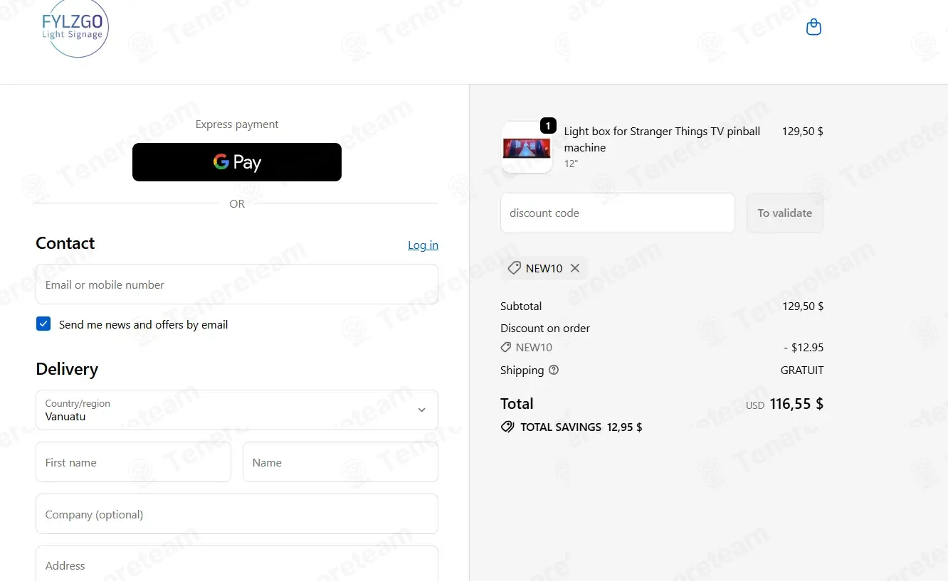LZGO SIGNS coupon code: 10% off with NEW10. Tested and valid as 3 weeks ago.