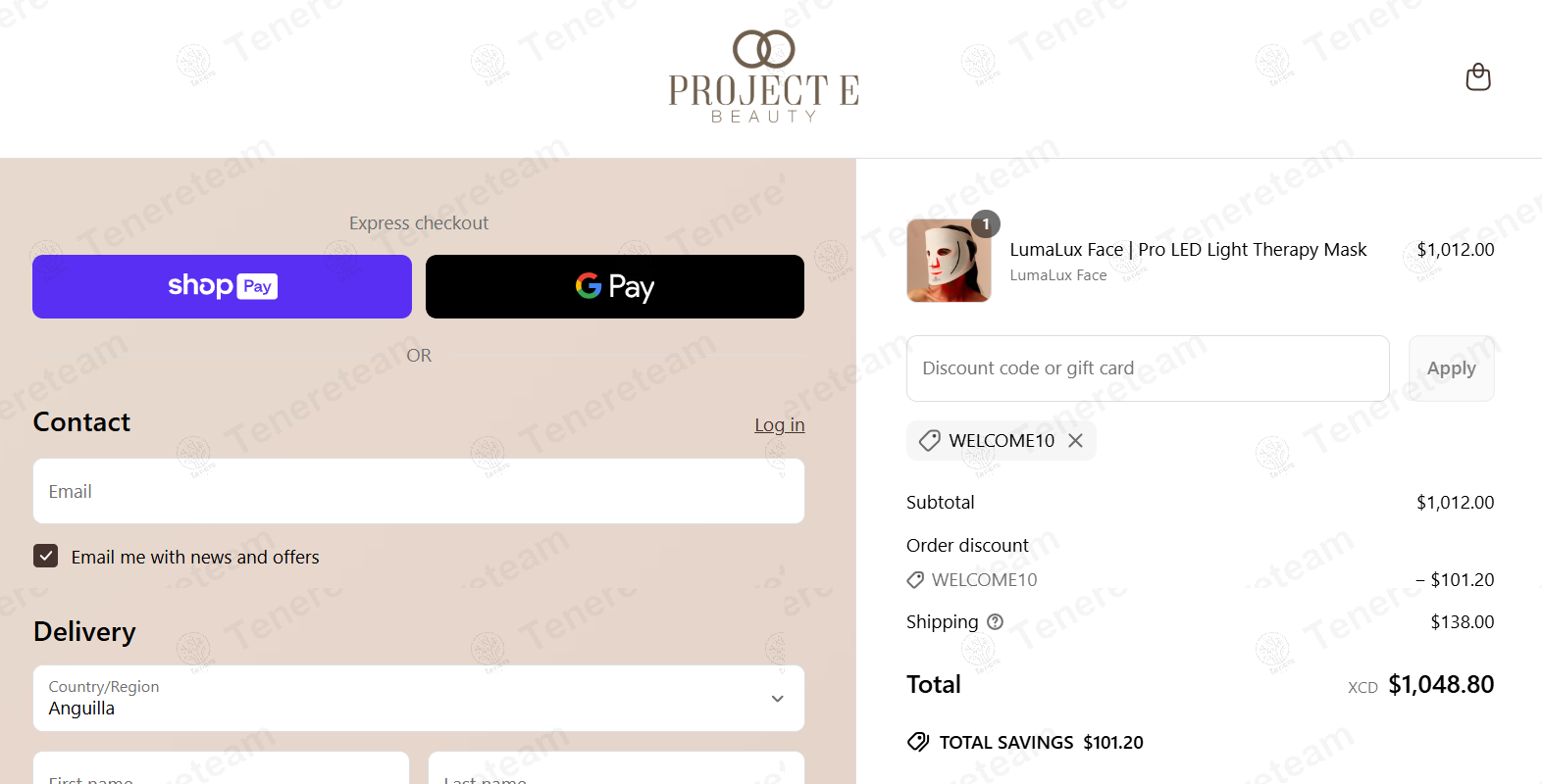 Project E Beauty coupon code: 10% off with WELCOME10. Tested and valid as 7 months ago.