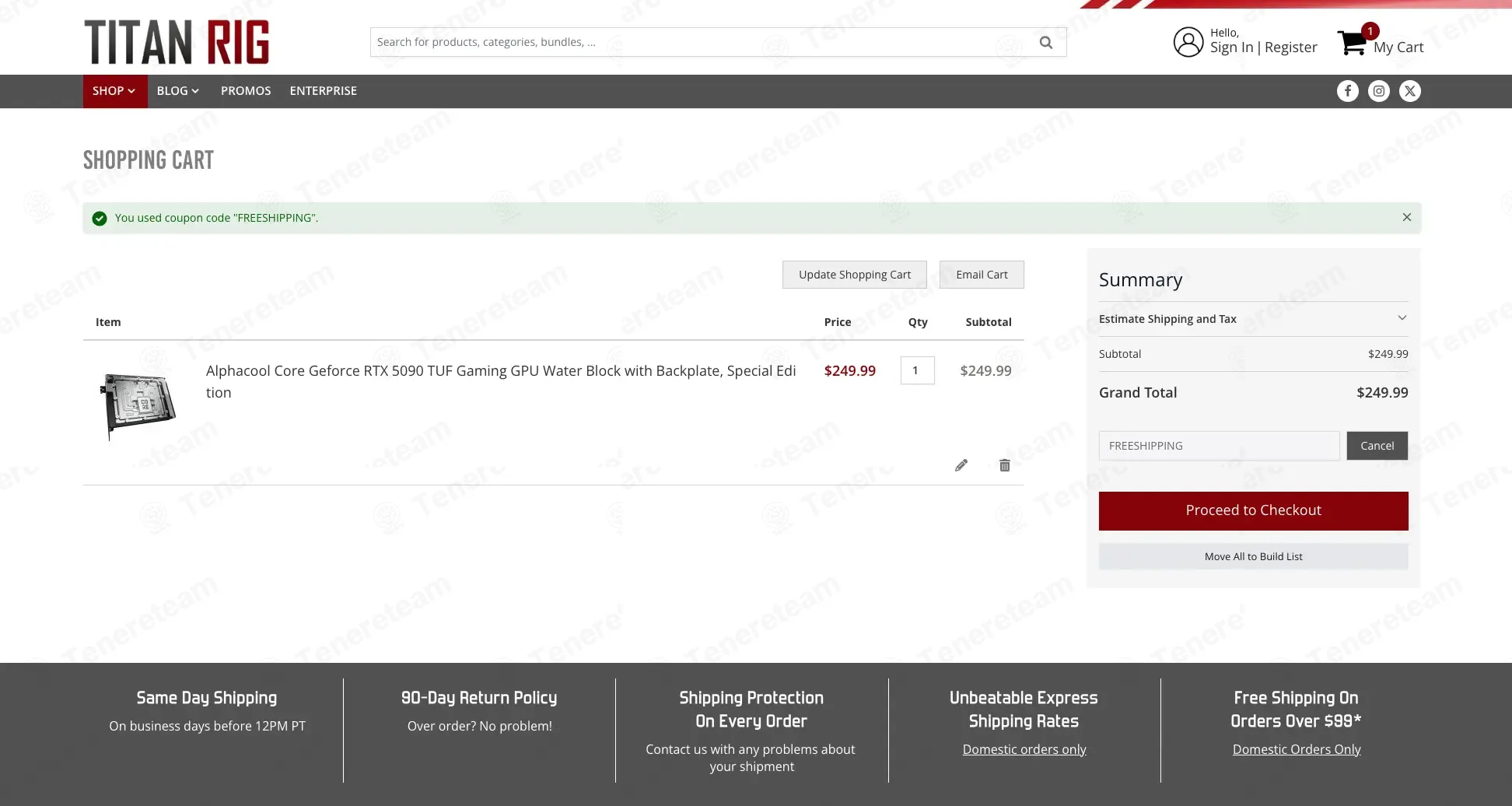 Titan Rig apply coupon code