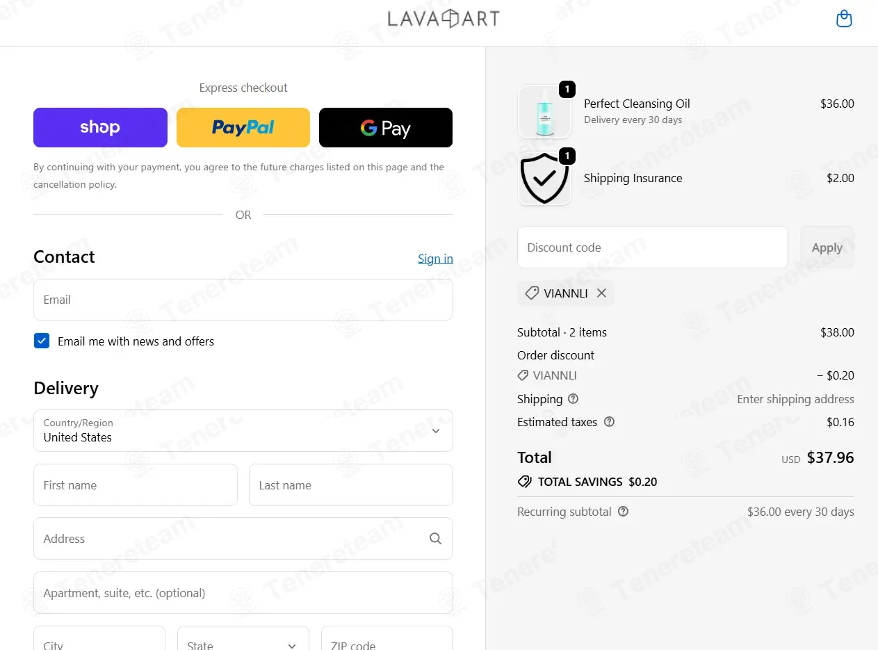 Lava Art Cosmetic coupon code: 10% off with VIANNLI. Tested and valid as 8 months ago.