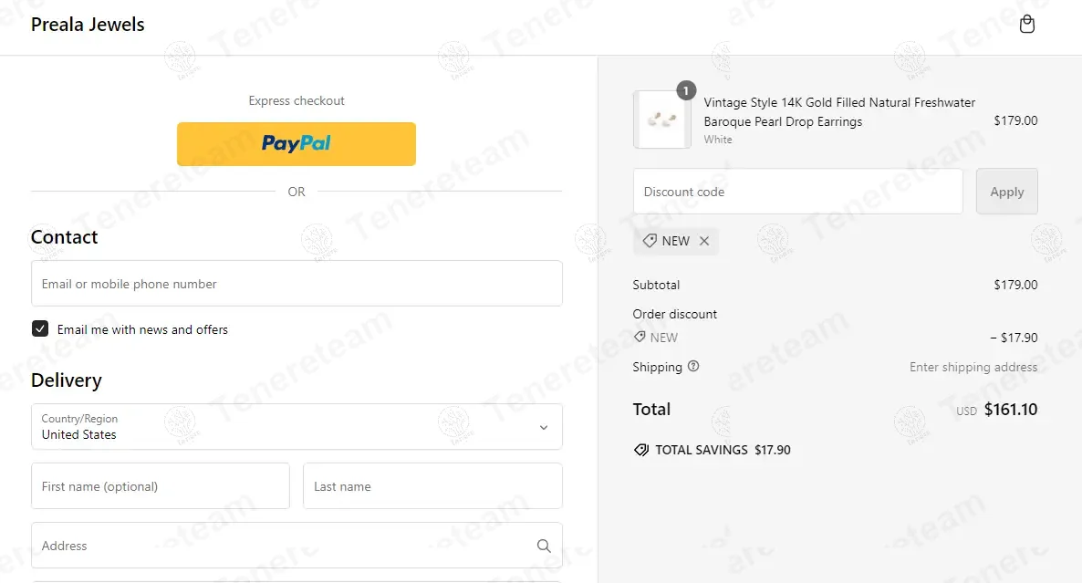 Preala Jewels coupon code: 10% off with NEW. Tested and valid as 1 year ago.