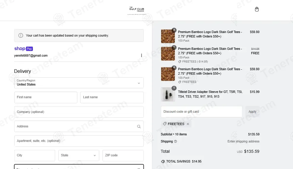 The Golf Club Trader coupon code: Sale off with FREETEES. Tested and valid as 1 year ago.