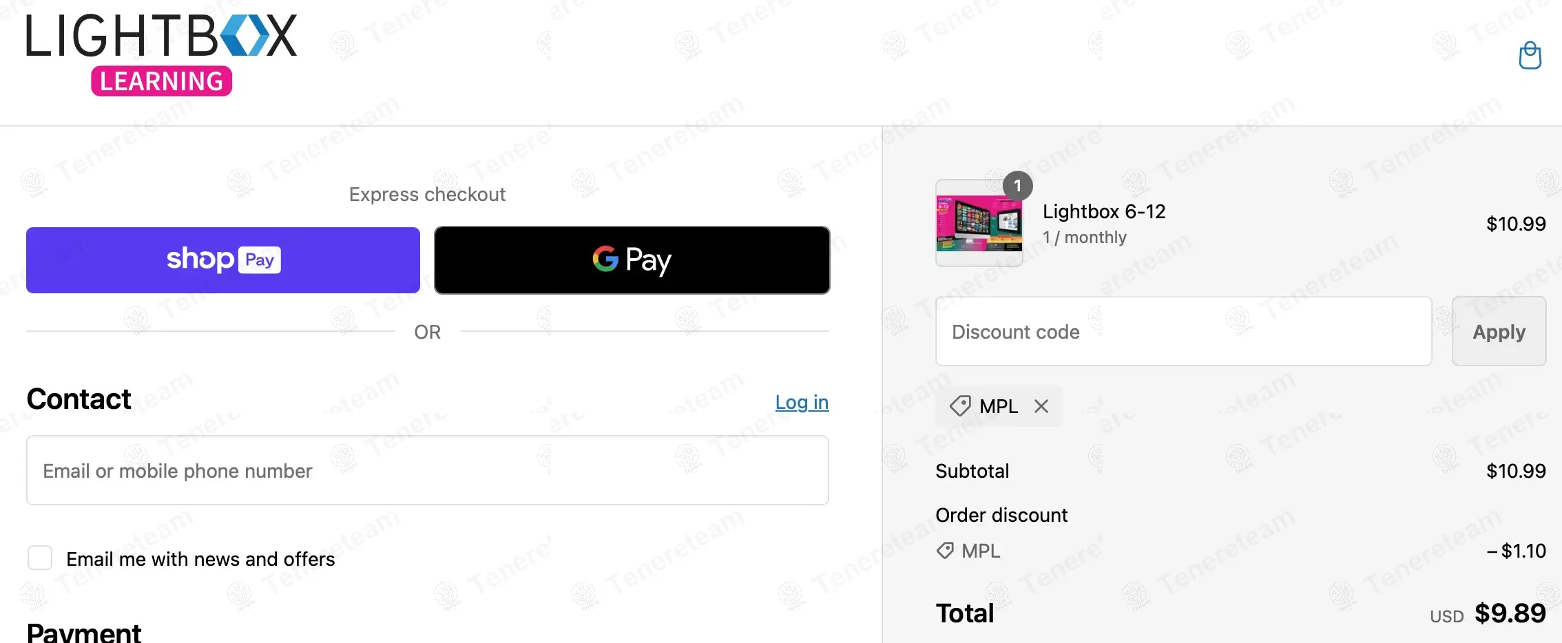 LightBox at Home coupon code: 10% off with mpl. Tested and valid as 1 year ago.