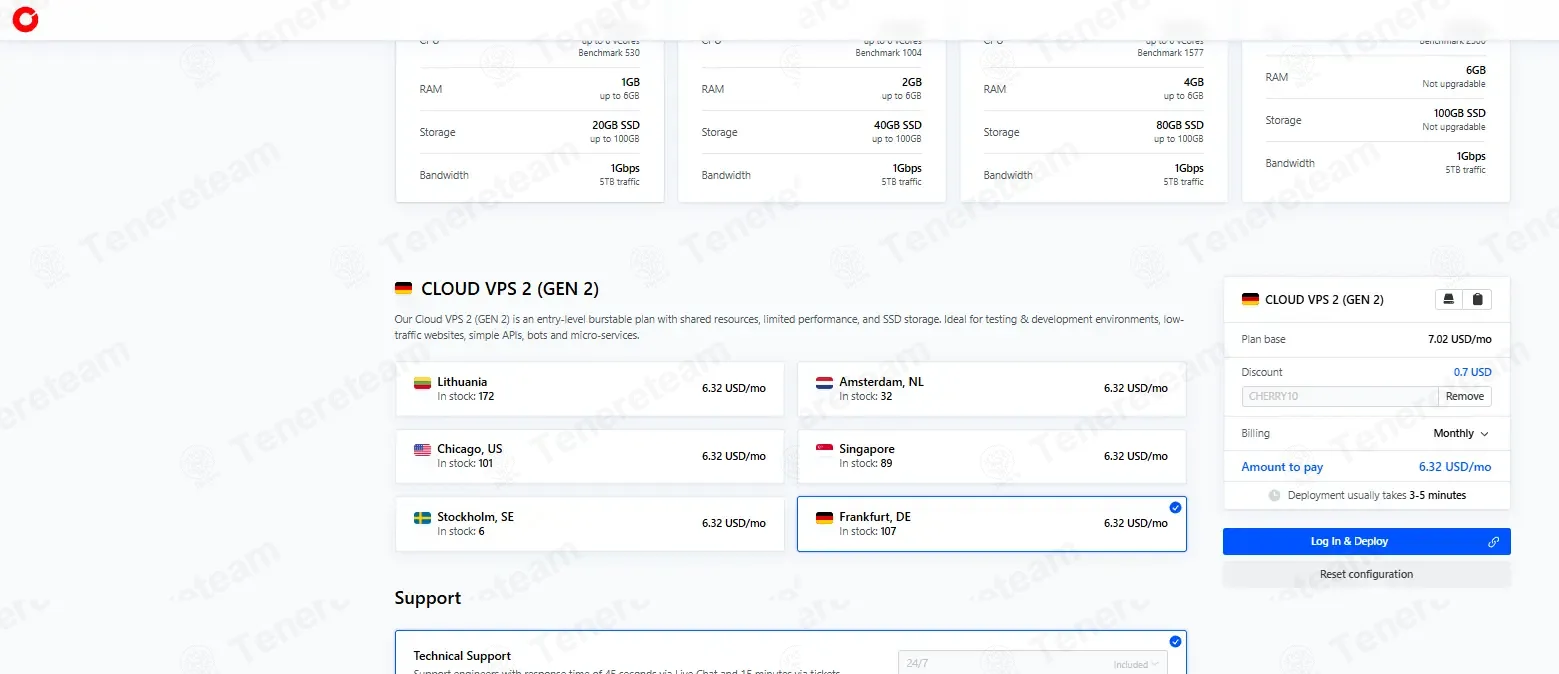 Cherry Servers coupon code: 10% off with CHERRY10. Tested and valid as 2 months ago.