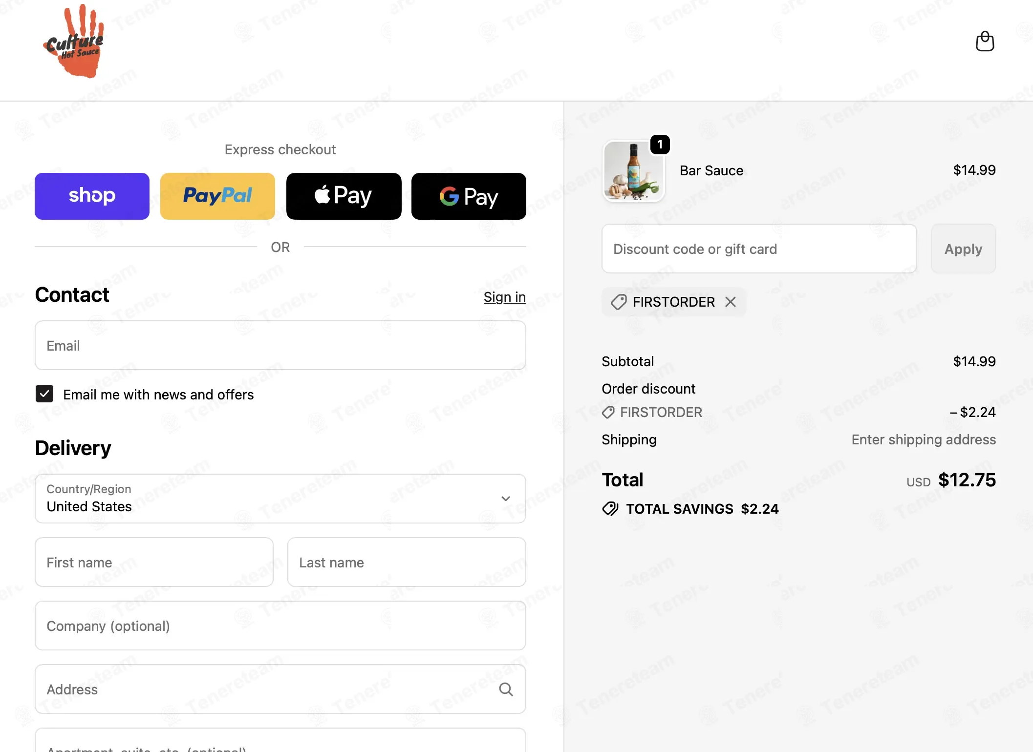 Culture Hot Sauce coupon code: 15% off with firstorder. Tested and valid as 1 month ago.