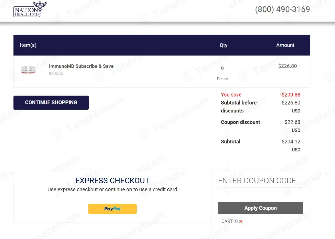 Nation Health Md apply coupon code