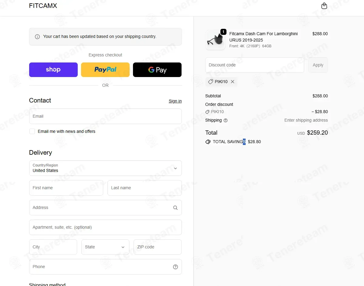 Fitcamx coupon code: 10% off with PIKI10. Tested and valid as 1 month ago.