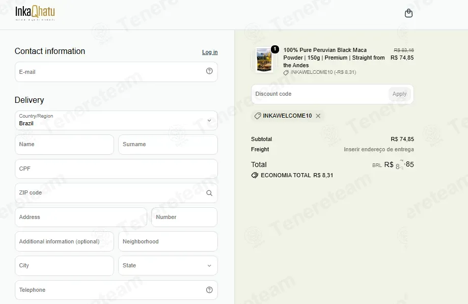 Inka Qhatu apply coupon code