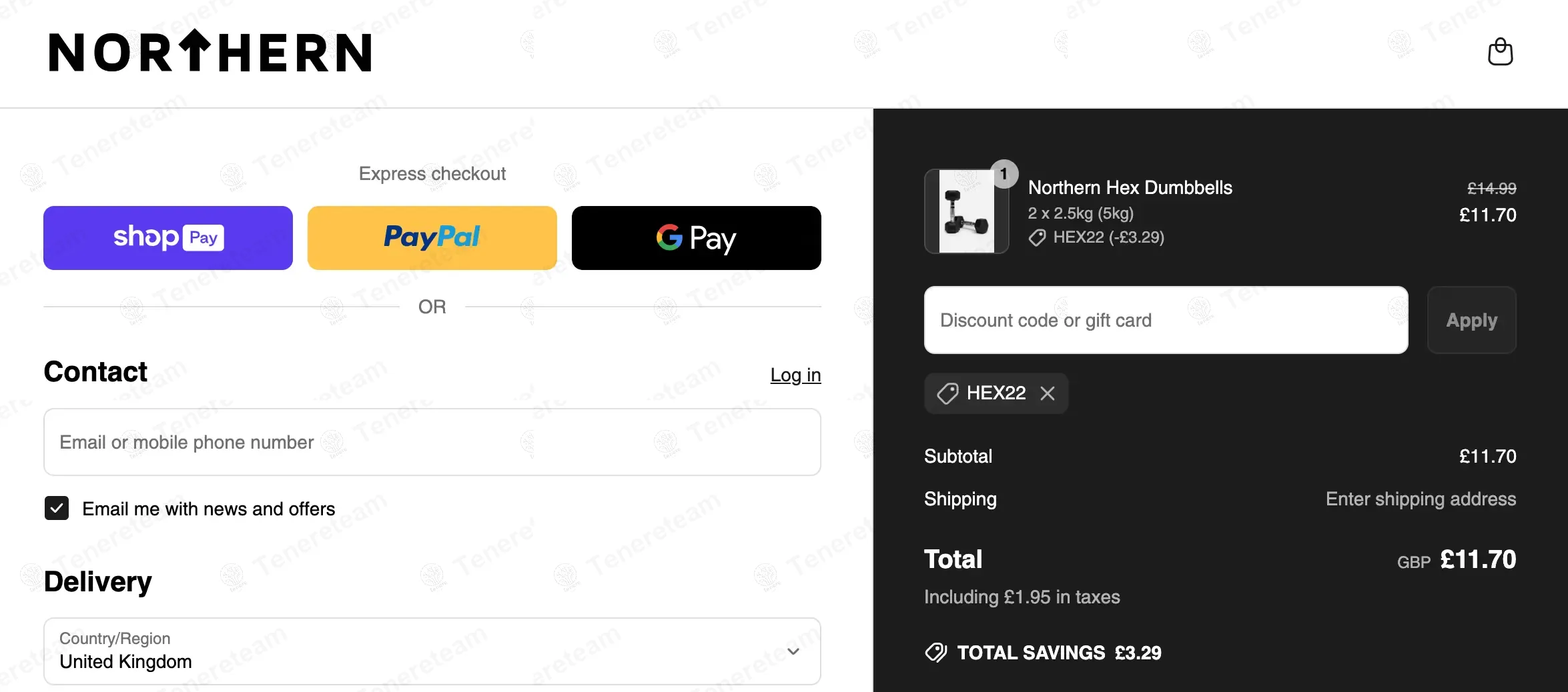 Northerngymequipment coupon code: 22% off with HEX22. Tested and valid as 1 year ago.