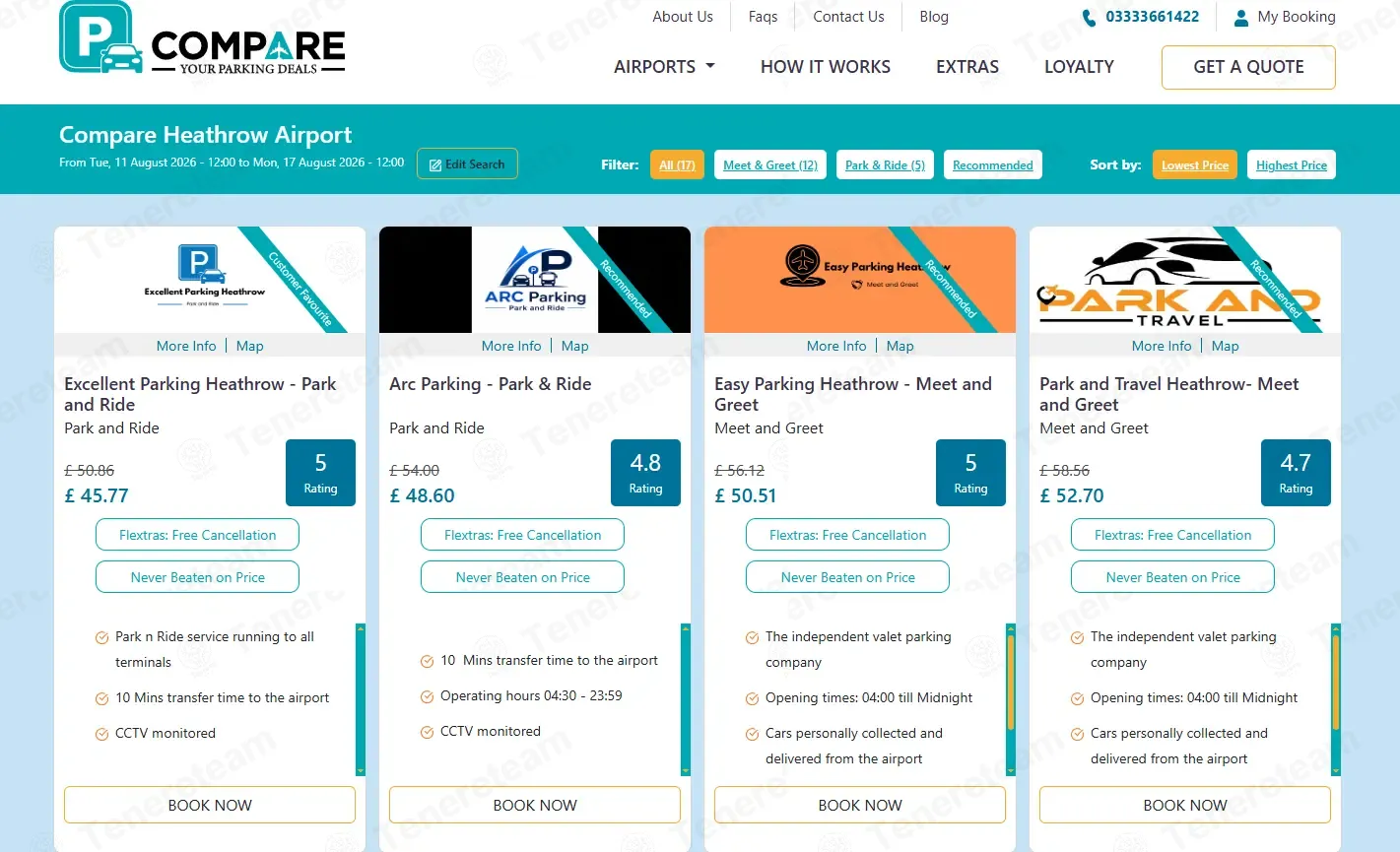 Compare Your Parking Deals coupon code: 10% off with cypd-td-10. Tested and valid as 1 week ago.