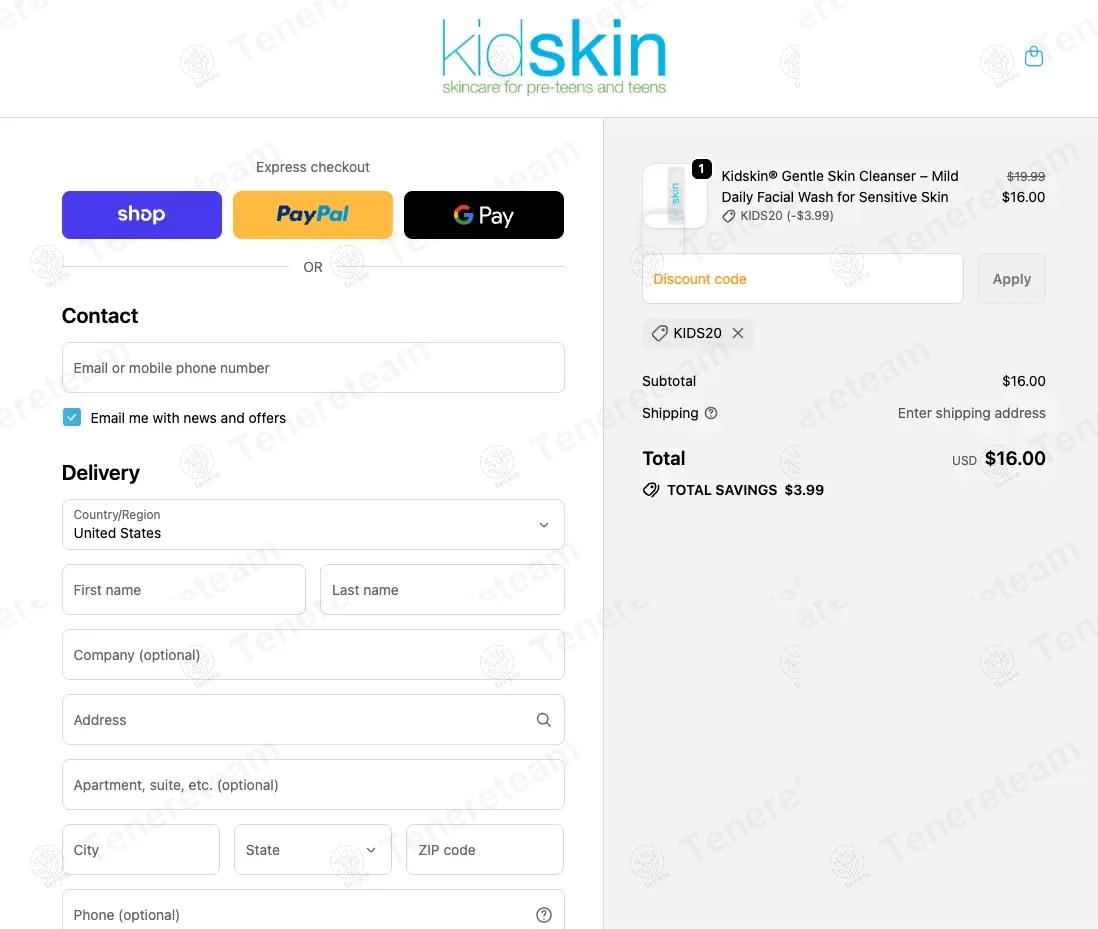 Kidskin coupon code: 20% off with KIDS20. Tested and valid as 10 months ago.