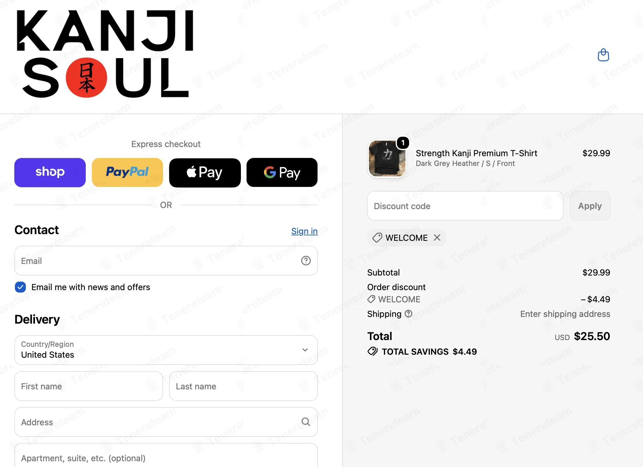 Kanji Soul coupon code verified as working at checkout