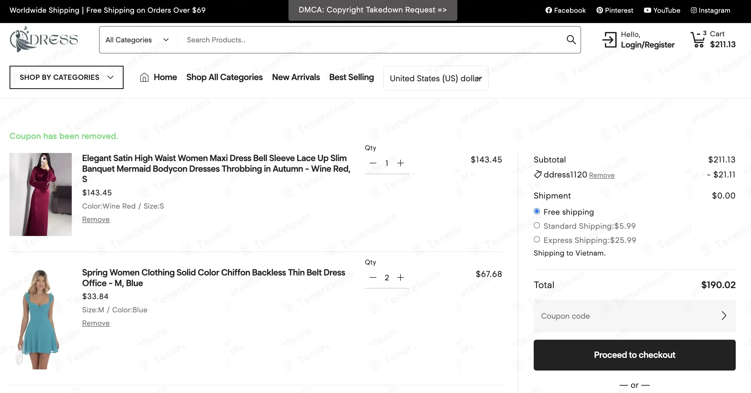Ootd Dress coupon code successfully applied at checkout