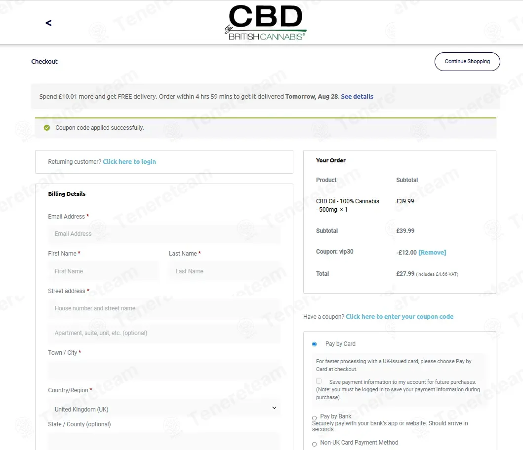 Canabidol coupon code: 30% off with VIP30. Tested and valid as 7 months ago.
