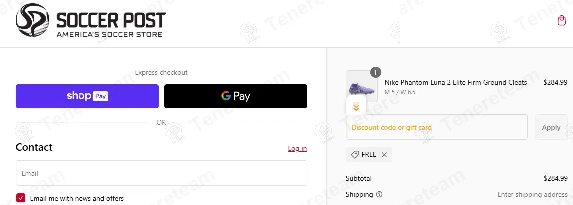 Soccer 4 All coupon code: Sale off with FREE. Tested and valid as 1 year ago.